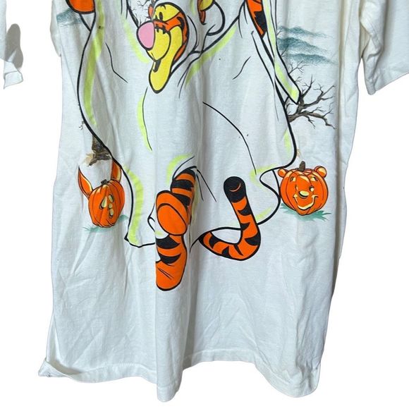 VTG Winnie The Pooh Tiger Halloween T Shirt USA OS - Picture 6 of 7